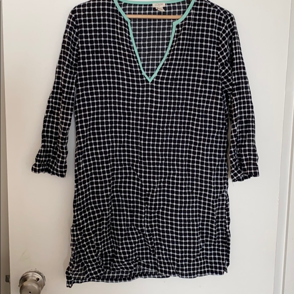 Jcrew Cotton tunic bathing suit coverup